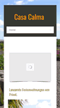 Mobile Screenshot of casa-calma.com
